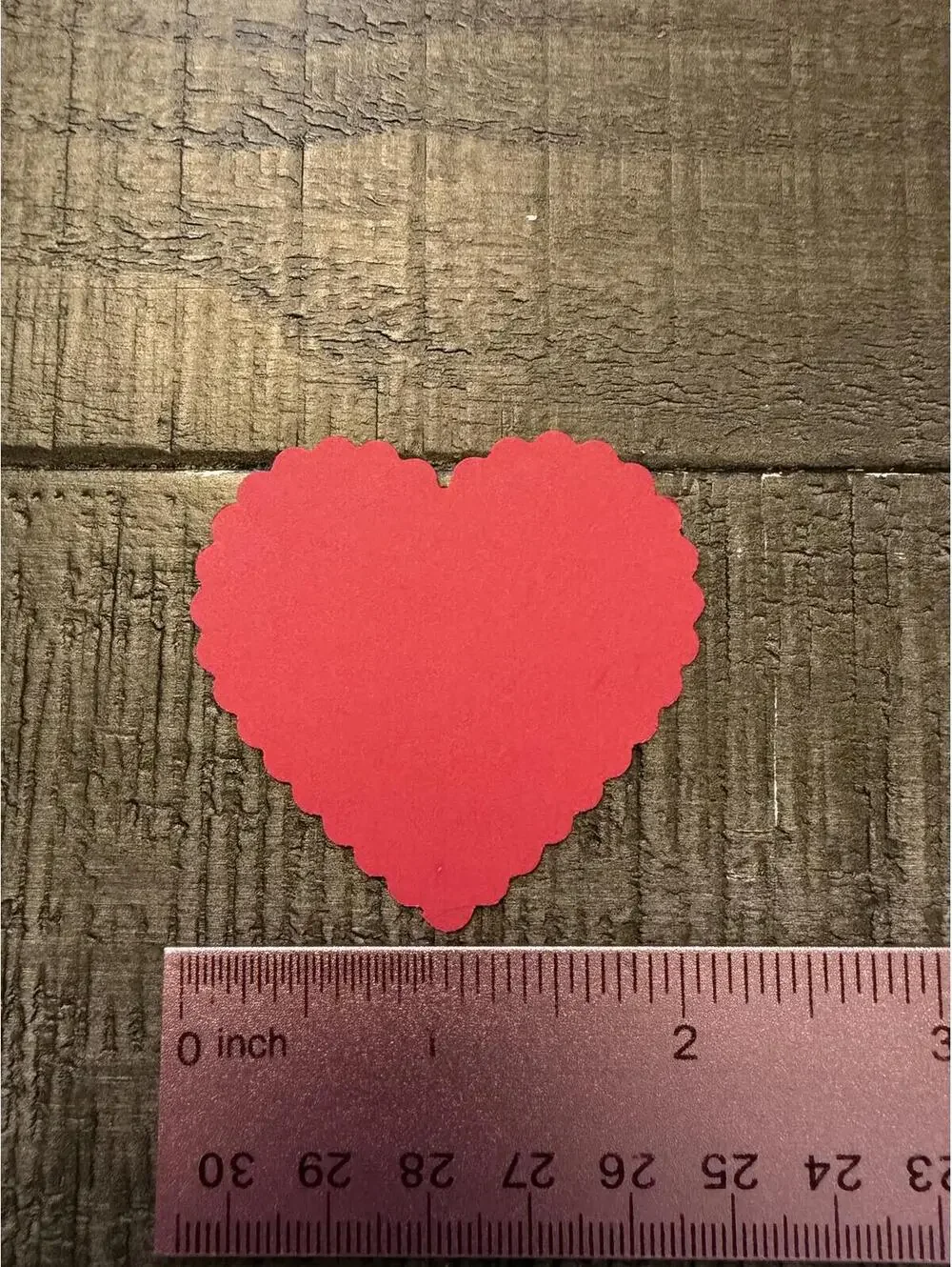 Stampin’ Up Scalloped Heart Shape Punch